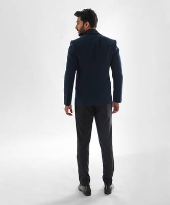 Navy blue tuxedo set 2