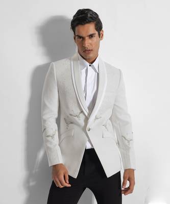 White tuxedo set 1