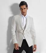 White tuxedo set
