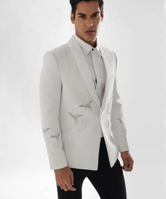 White tuxedo set 2