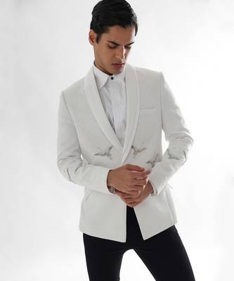 White tuxedo set 3