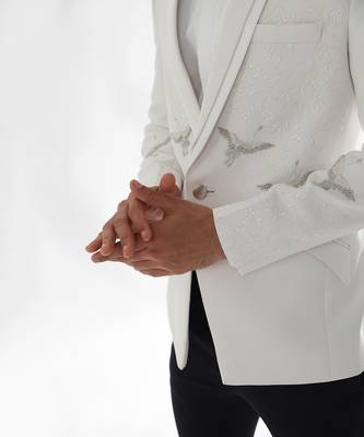 White tuxedo set 4