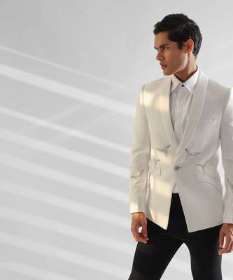 White tuxedo set 5