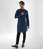 Teal douse kurta set