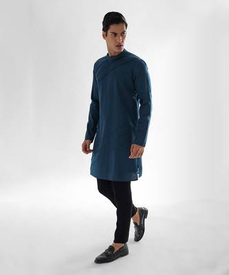 Teal douse kurta set 2