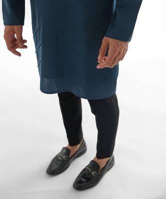 Teal douse kurta set 4