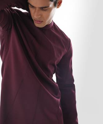 Vivid magenta forbes kurta set 5