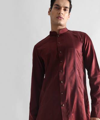 Cadbury brown phlox kurta set 5
