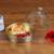 Dohar Brass Cookie Tray With Glass Cloche (Blue)
