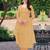 Trendmalls Yellow Cotton Party Wear Kurta Pant with Dupatta Salwar Suit Set