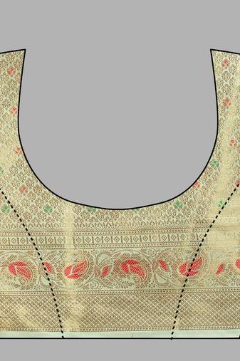 Designer Soft Feel Cotton Silk Saree With Golden Zari Weaves Pallu & Border ||Party Wear||Marriage|| Festive Wear