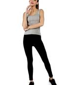 Anushil women polycotton solid stretchable jeggings ankle length non-transparent yogapants leggings