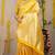 YELLOW BANARASI SILK SAREE WITH WWAVIVNG WORK 