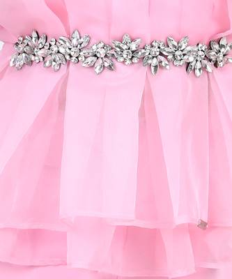 Baby pink layered top and pants 5