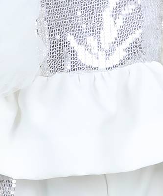 White peplum top and pant 5