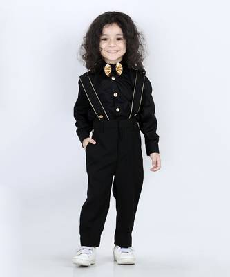 Black james suspender set 1