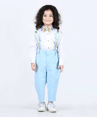 Ice blue alex suspender set 1