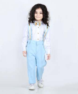 Ice blue alex suspender set 2