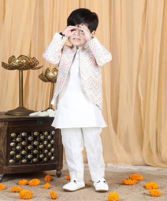 White open coat set 2