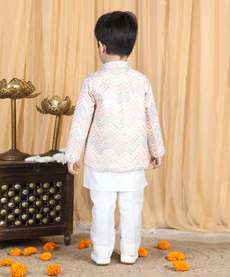 White open coat set 4