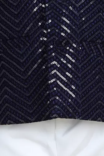 Navy blue coat set