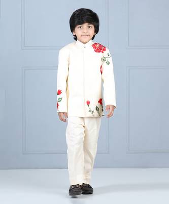 Cream bandh gala set 2