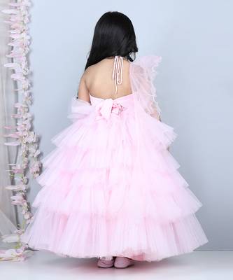 Baby pink skirt set 2