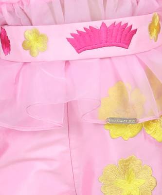 Light pink silk pant set 3