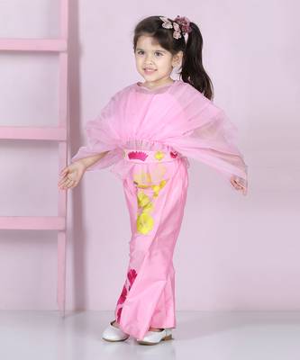 Light pink silk pant set 4