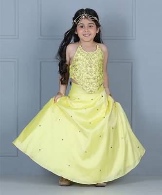 Yellow lehanga set 2