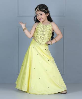 Yellow lehanga set 3