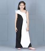 Black flap detailing jumpsuit