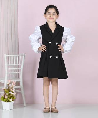 Black coat dress 1