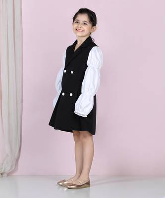 Black coat dress 4