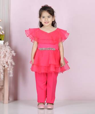 Hotpink top and pant 1