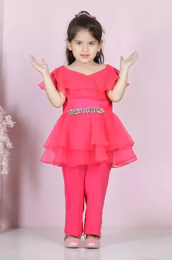 Hotpink top and pant