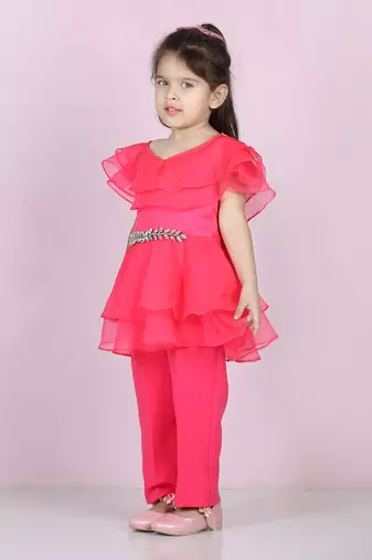 Hotpink top and pant