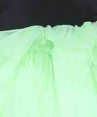 Neo green net tulle dress 5