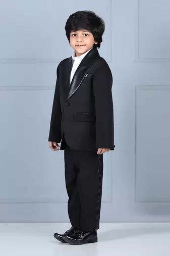 Black coat and pant set