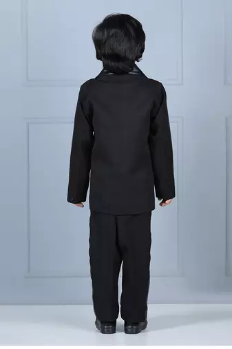 Black coat and pant set