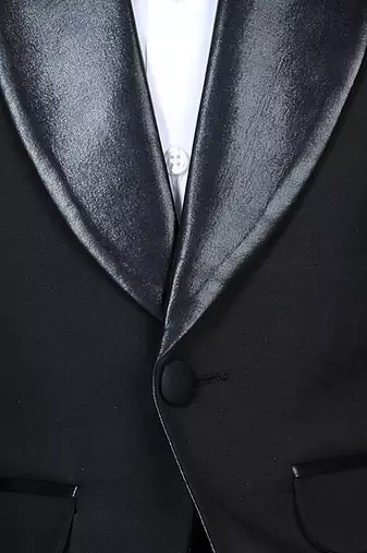 Black coat and pant set