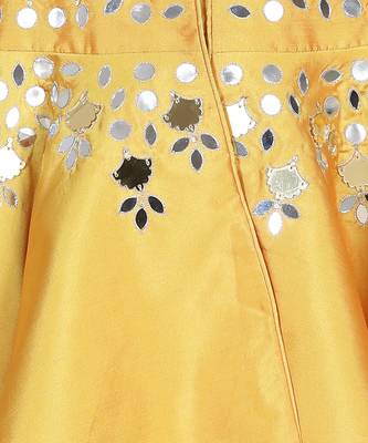 Mustard yellow kurta set 5
