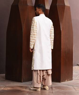Off white einstein sherwani 3