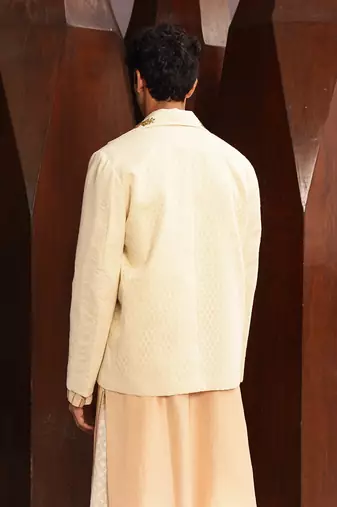 Off white cooper biker jacket
