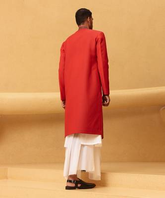 Red deadpool sherwani 2