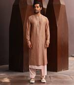 Choco brown spider man kurta