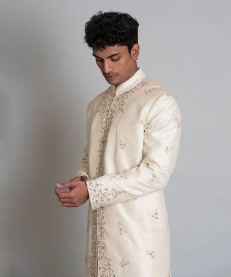 Off white sherwani 2