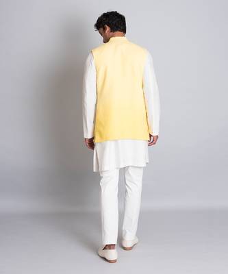 Yellow ombre linen bandi 3
