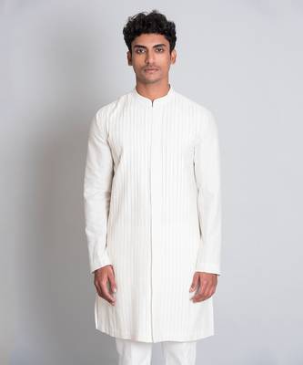 Off white kurta 1