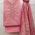 Kimisha women's pink cambric cotton hand work dress material